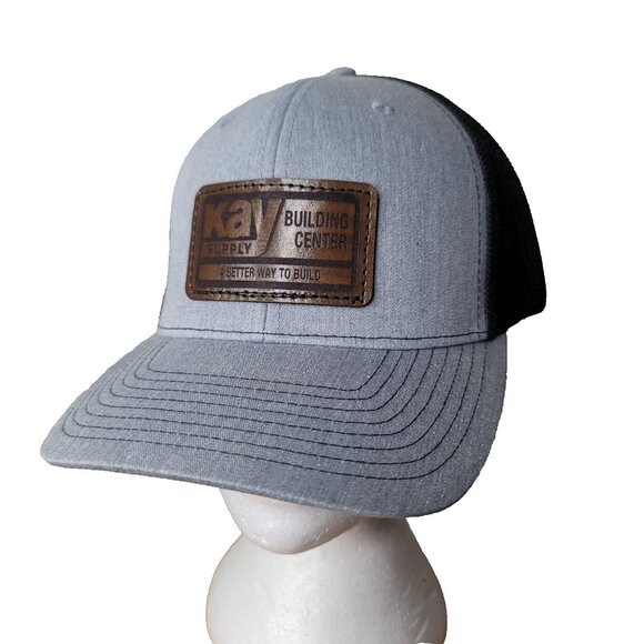 Kay Supply Building Center A Better Way to Build Gray Black Ball Hat Richardson - Picture 1 of 6